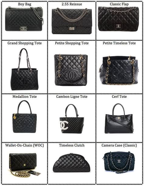 chanel bag styles.